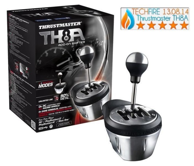 Thrustmaster Řadící páka TH8A Shifter Add-On pro PC, PS4/5, PS4 PRO a Xbox One, series X (4060059)
