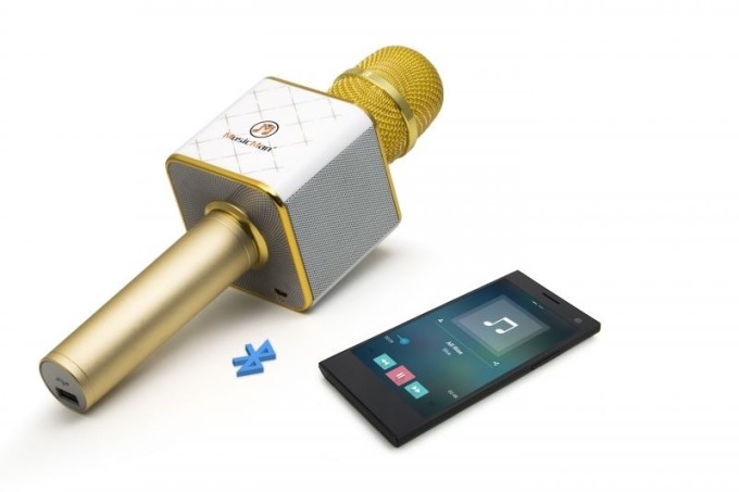 Technaxx bluetooth karaoke mikrofon se stereo reproduktorem (BT-X31)