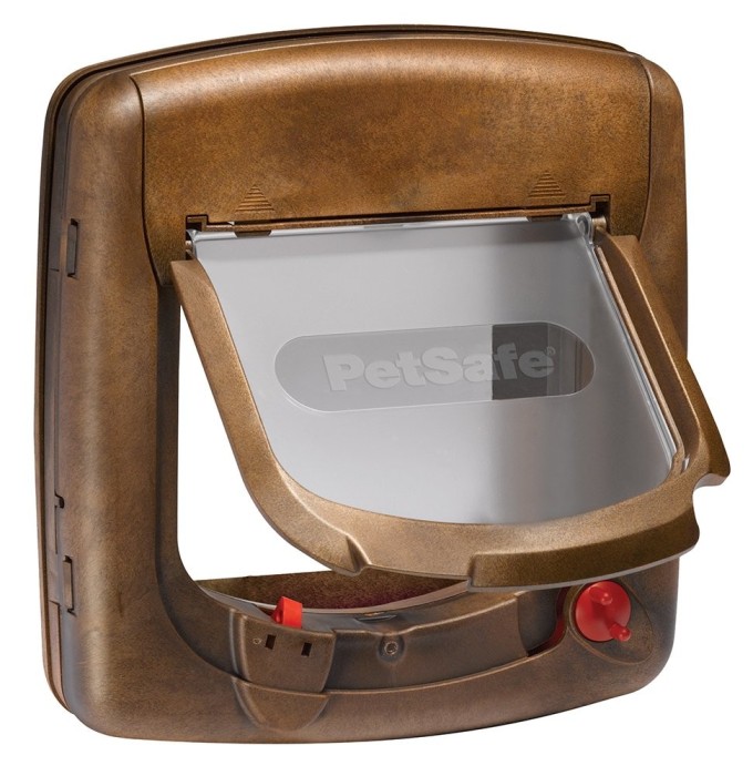 PetSafe® Staywell Deluxe Magnetická dvířka dekor dřeva