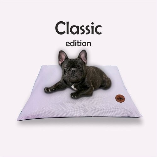 REDANT Pelech pro psy Polštář hranatý Jemně Růžová XL