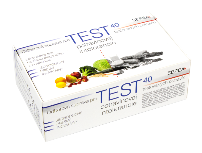 SEPEA Elisa Screen 40 Test potravinovej intolerancie + Candida test