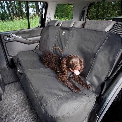 Ochranný prehoz na zadné sedadlá Kurgo Wander Bench Seat Cover -charcoal