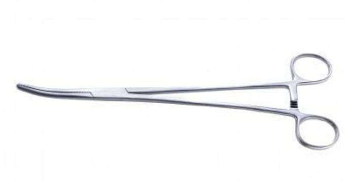 Svorka anatomická - peán, zahnutá - velikost 20cm