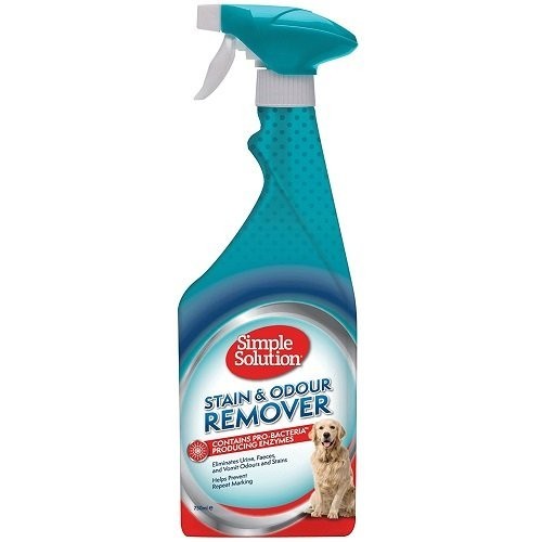 SIMPLE SOLUTION Stain & Odor Remover Odstraňovač skvrn a pachu pro psy 750ml