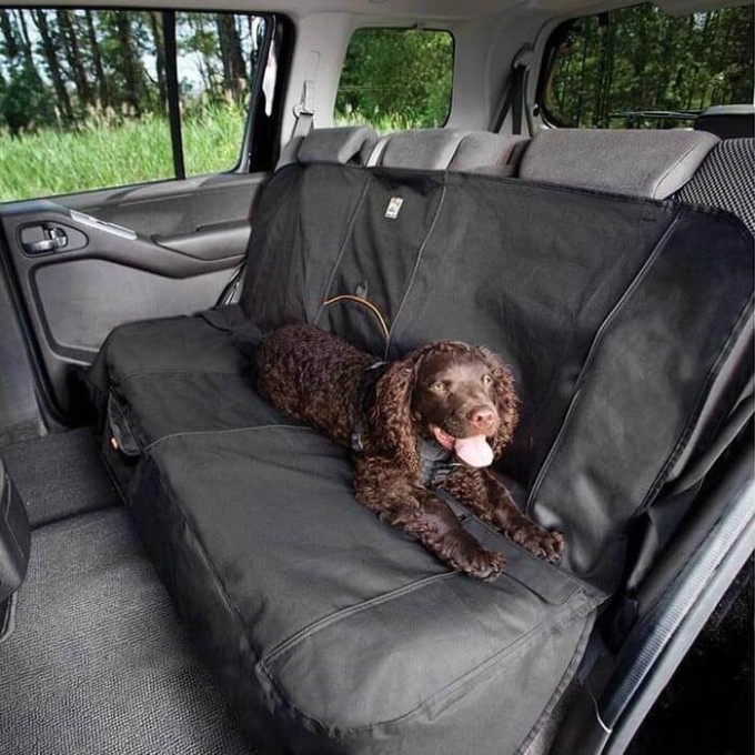 Ochranný prehoz na zadné sedadlá Kurgo Wander Bench Seat Cover -black