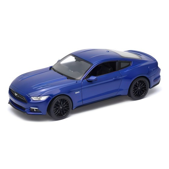 Welly - Ford Mustang GT (2015) 1:24 modrý