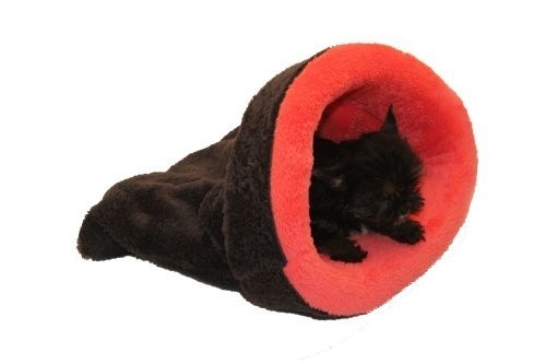Marysa pelíšek 2v1 mini pro štěňátka/koťátka, tmavě růžový/tmavě šedý