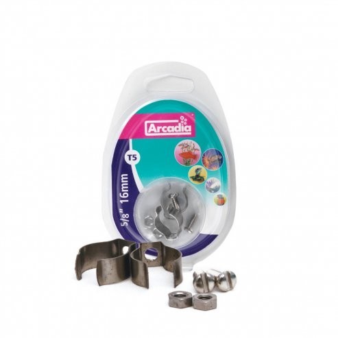 T5 Plastové klipsy & matice 16mm T5 St/St Nerezové klipsy & matice 16mm