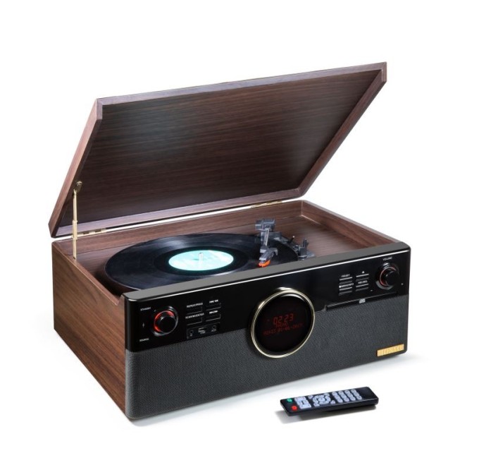 Technaxx TX-137 BT CD/rekordér/kazetový prehrávač, DAB rádio, konvertor