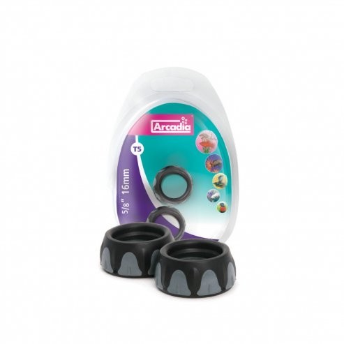 T5 Plastové klipsy & matice 16mm T5 náhradní kroužky