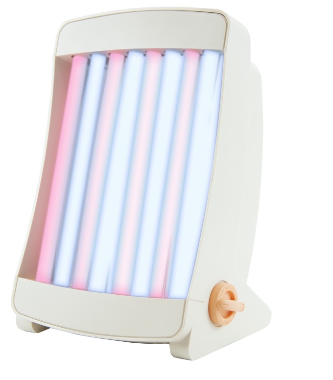 Obličejové solárium EFBE-SCHOTT GB 908 C s 8 barevnými UV-trubicemi Cosmedico