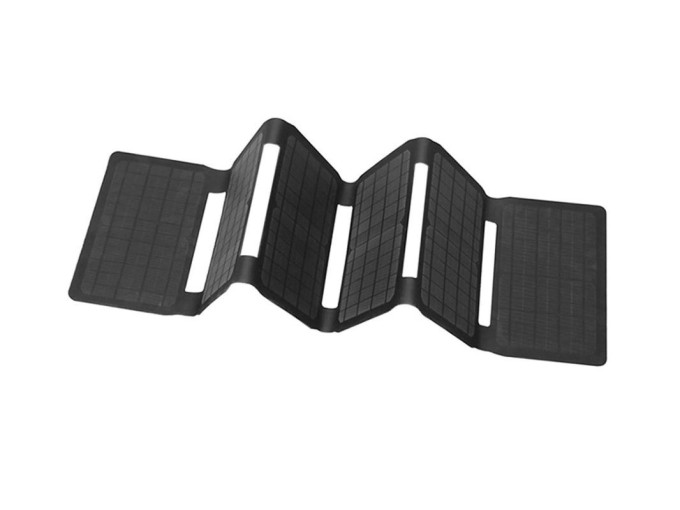 Sandberg Solar Charger 40W QC3.0+PD+DC, solární nabíječka, černá