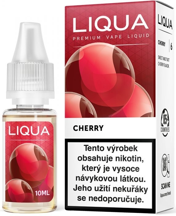 Liquid LIQUA CZ Elements Cherry 10ml-18mg (čerešňa)
