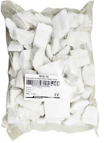 Lucky Reptile Bio Calcium - celá sépiová kost 1 kg