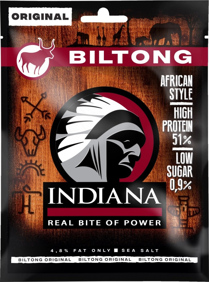 INDIANA Biltong hovězí Original 25g