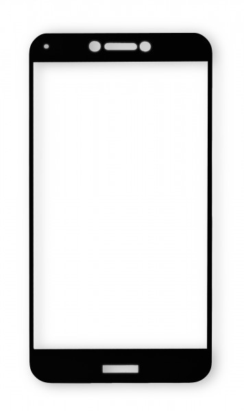 Ochranné tvrzené sklo ALIGATOR PRINT, Xiaomi Redmi 6, černá, celoplošné lepení