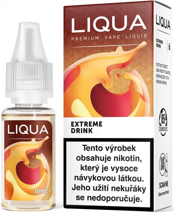 Liquid LIQUA CZ Elements Extreme Drink 10ml-6mg (Energetický nápoj)