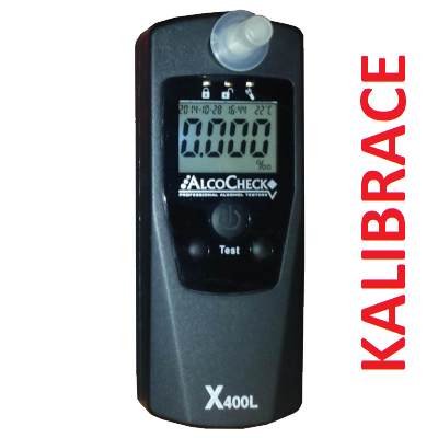 Kalibrácia - AlcoCheck X400L