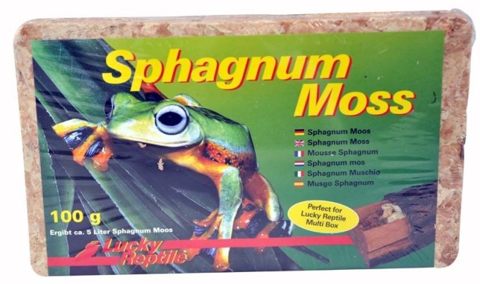 Lucky Reptile Sphagnum Moss - rašelinník 100g/5 l