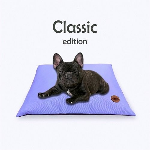 REDANT Pelech pro psy Polštář hranatý Fialová L