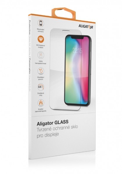 Ochranné tvrzené sklo GLASS ALIGATOR, Aligator RX710, originální