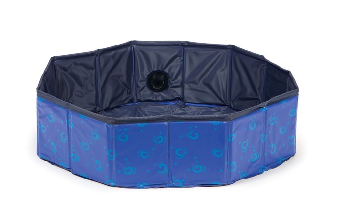Karlie bazén, modrý/čierny, 160x30cm
