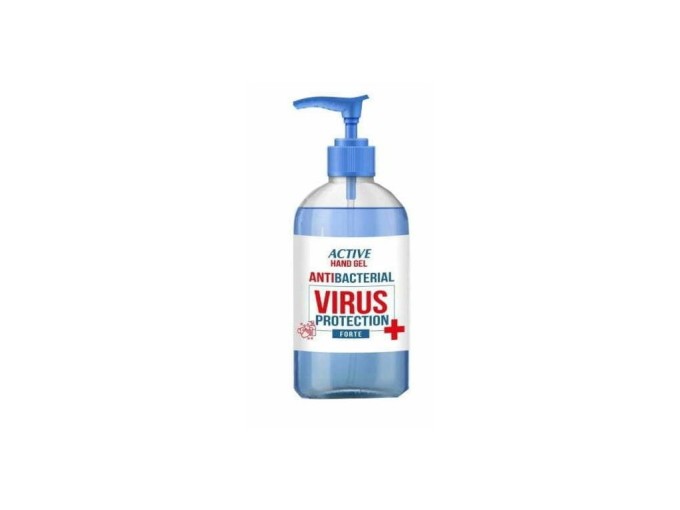 Antibakteriálny gél VIRUS PROTECTION 400ml s dávkovačom