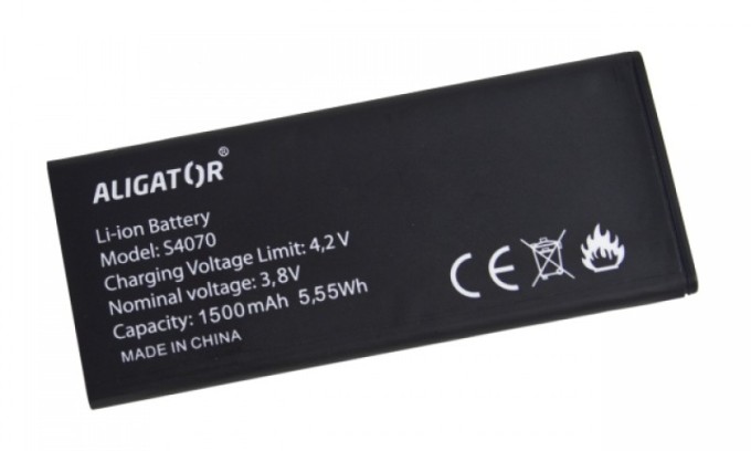 Baterie ALIGATOR S4070 DUO, Li-Ion 1500 mAh, originální