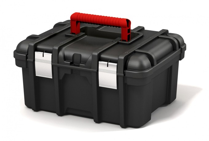 Keter Skříňka POWER TOOL BOX 16" černá/červená