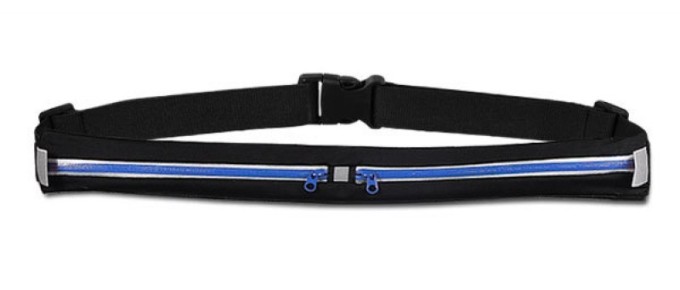 Pouzdro Fit Slim Belt, double, blue