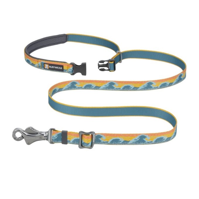 Ruffwear Crag EX™ Vodítko pro psy Rising Wave 1-1,8m