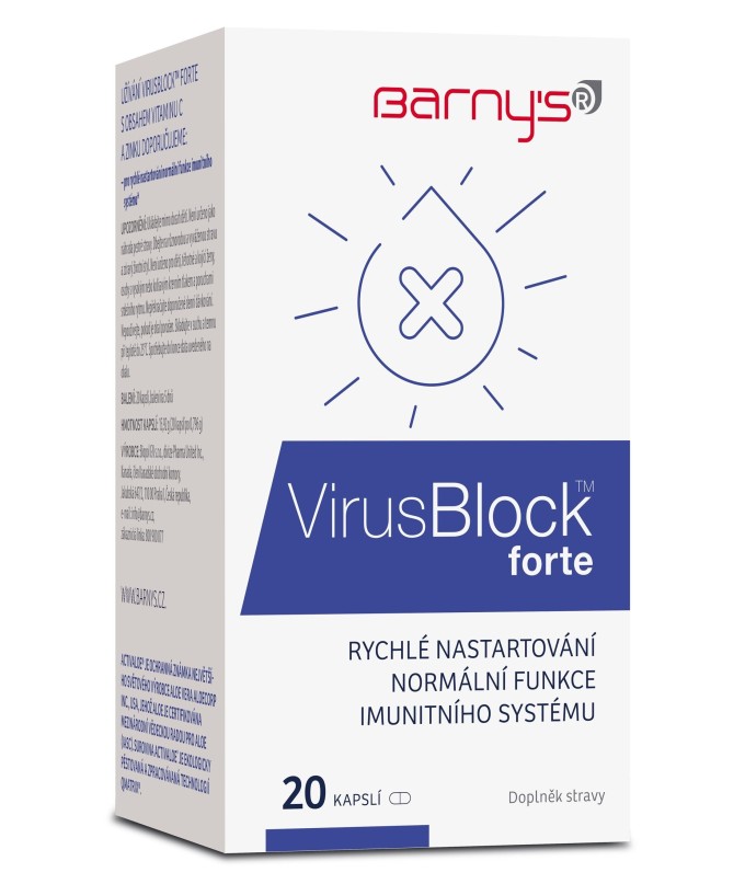 Barnys VirusBlock™ forte 20 kapslí