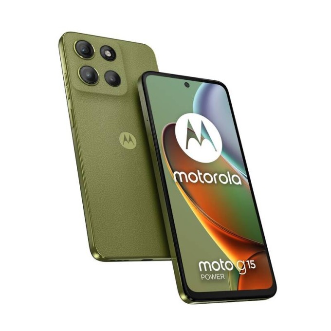 Motorola Moto G15 Power  8+256GB DS Iguana Green (Vegan Leather)