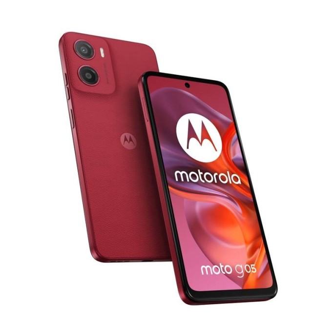 Motorola Moto G05 8+256GB DS Plum Red (Vegan Leather)