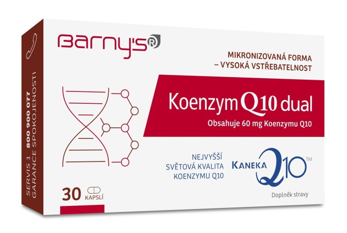 Barnys Koenzym Q10 dual 30 kapslí