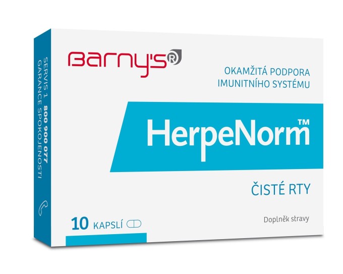 Barnys HerpeNorm™ 10 kapslí