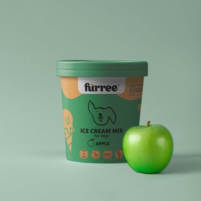 Fürree Ice cream Apple Zmrzlina pro psy 60g