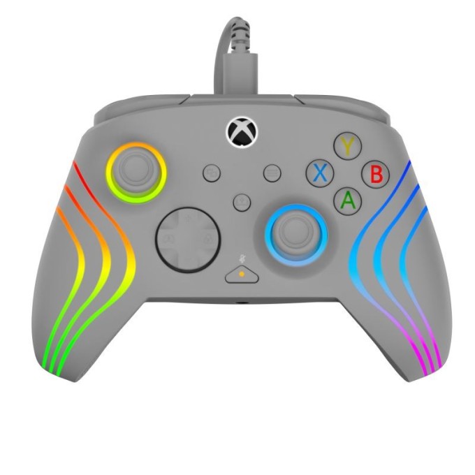 Turtle Beach Afterglow Wave, RGB herní ovladač pro XBOX Series X/S, XBOX One, PC, šedá