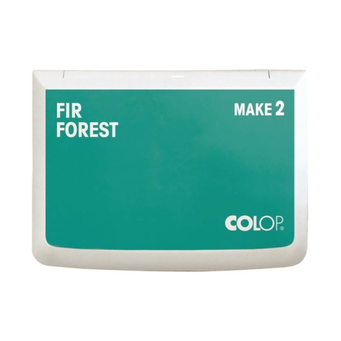 COLOP Inkoustový polštářek MAKE 2 (11x7cm), fir forest