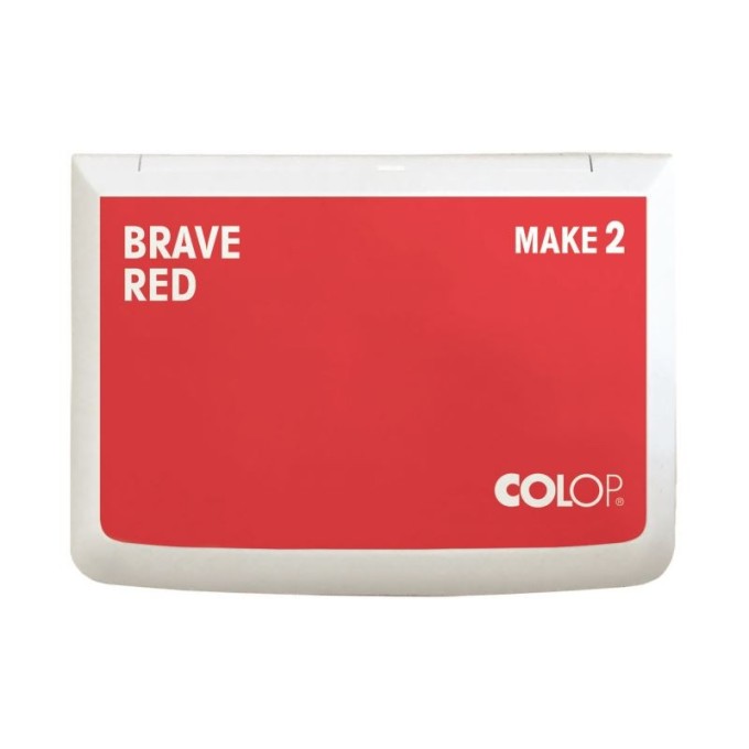 COLOP Inkoustový polštářek MAKE 2 (11x7cm), brave red