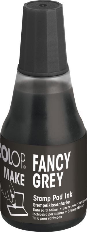 COLOP Razítková barva MAKE Refill ink 25ml, fancy grey
