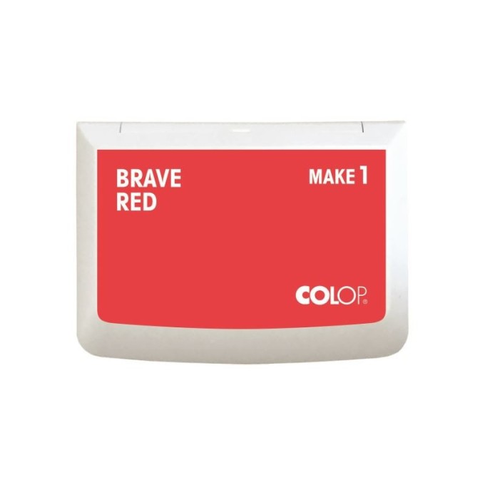 COLOP Inkoustový polštářek MAKE 1 (9x5cm), brave red