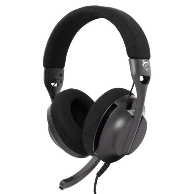 White Shark herní headset PARROT, pro PC, PS4/PS5, Mac, černá