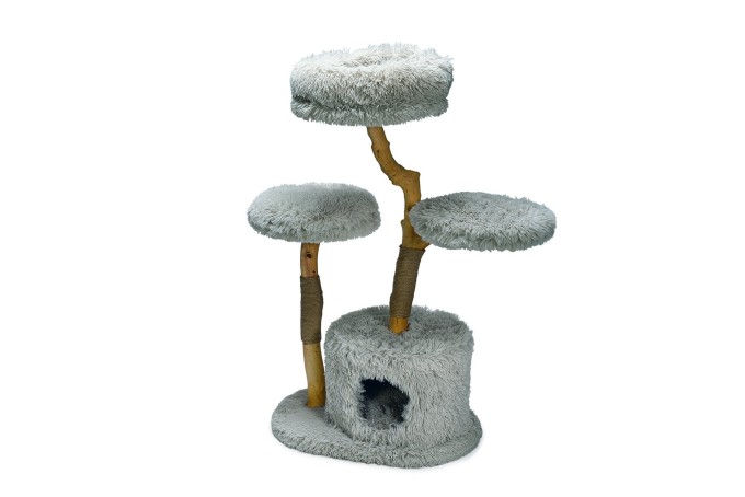 Designed by Lotte Škrabadlo Ziza světle šedé 60x100x45cm