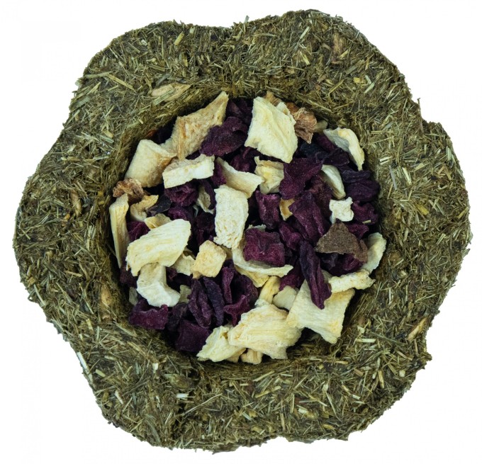 LIMARA Bezobilná krmná miska Goody Crunch Červená řepa - Petržel 50g