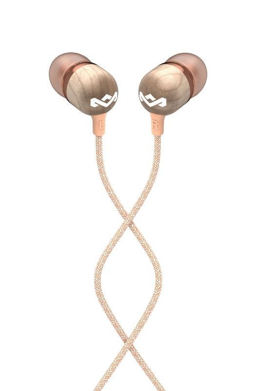 House of Marley Smile Jamaica, sluchátka do uší USB-C s mikrofonem, Copper