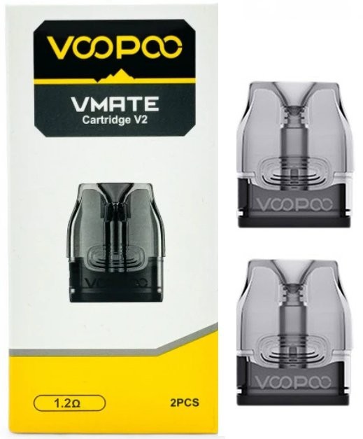 VOOPOO VMATE V2 cartridge 1,2ohm 3ml 2Pack