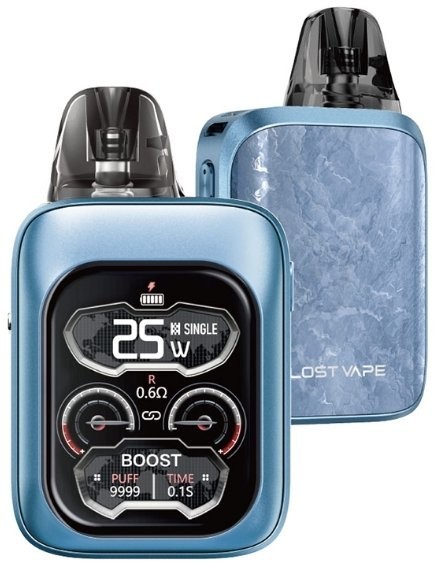 Lost Vape URSA Baby 3 Pro Pod elektronická cigareta 1300mAh Moonsteel Blue