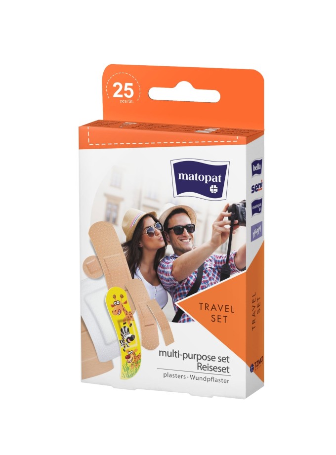Matopat TRAVEL SET náplast různé velikosti 25ks