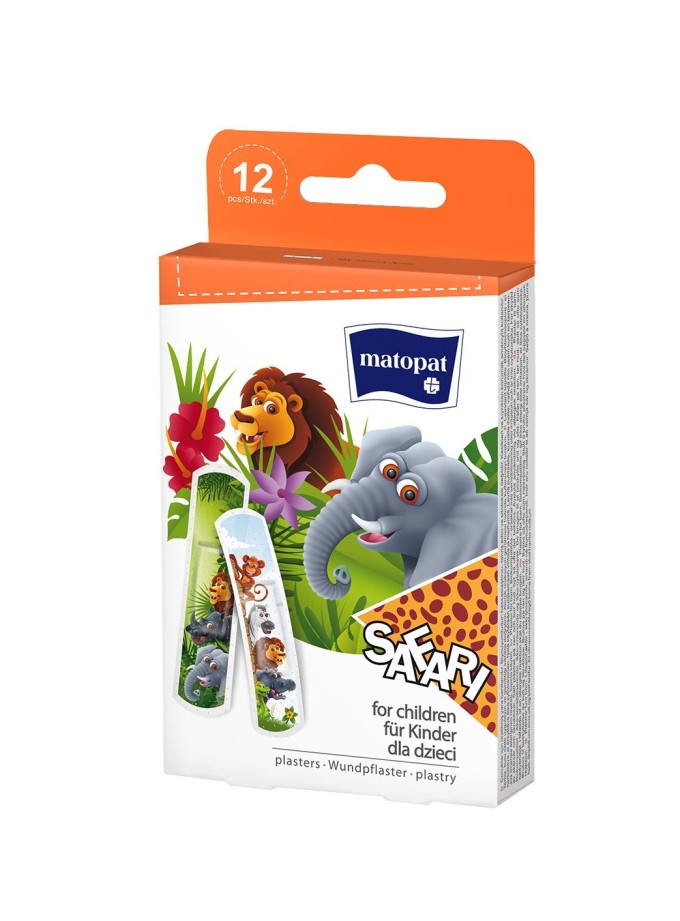 Matopat SAFARI náplast 19x76 mm 12ks